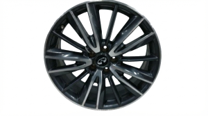 2016-2020 INFINITI QX60 Silver 20x7.5 15-Spoke Machined Charcoal Alloy Wheel (Used OEM)