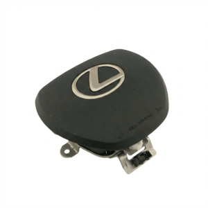 2013-2015 Lexus ES300h Black Steering Wheel Air Bag - Left (Driver) (Used OEM)