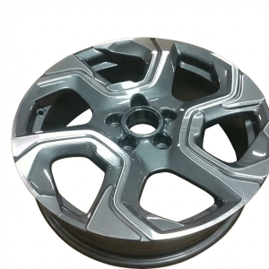 2017-2019 Honda CR-V Black 18x7.5 6-Spoke Machined Charcoal Alloy Wheel (Used OEM)