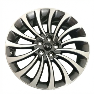 2020-2024 Lincoln Aviator Black 15-Spoke Machined Charcoal Alloy Wheel (Used OEM)