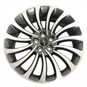 2020-2024 Lincoln Aviator Black 15-Spoke Machined Charcoal Alloy Wheel (Used OEM)