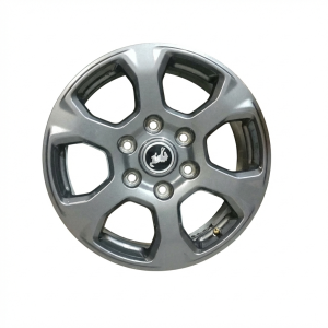 2021-2025 Ford Bronco Black 17x7.5 6-Spoke Charcoal Painted Alloy Wheel (New OEM)