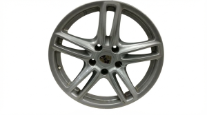 2010-2013 Porsche Panamera 19x10 5 Double Spoke Alloy Rear Wheel (Used OEM)
