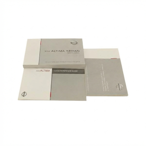 2016-2018 Nissan Altima 4-Door Sedan Owners Manual (Used OEM)