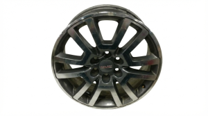 2013-2016 GMC Acadia Silver 12-Spoke Machined Gray Alloy Wheel (Used OEM)