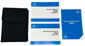 2022 Honda Pilot Owners Manual with Cover (Used OEM)