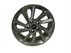 2016-2018 Hyundai Tucson 17x7 Alloy Medium Gray Painted Wheel (Used OEM)