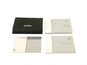 2017-2020 Nissan Rogue Owners Manual with Storage Cover (Used OEM)