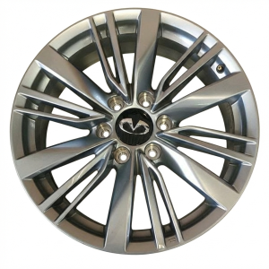 2018-2024 INFINITI QX80 Silver 20x8 18-Spoke Silver Alloy Wheel (New OEM)