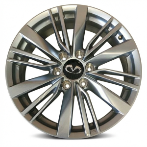 2018-2024 INFINITI QX80 Silver 20x8 18-Spoke Silver Alloy Wheel (New OEM)