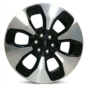 2022-2025 Ford F-150 Lightning Black Machined Black Alloy Wheel (Used OEM)
