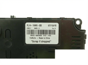 2015-2017 Ford Expedition Console Temperature Control Module - Rear (Used OEM)