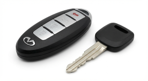 2016-2018 INFINITI Q50 4-Button Smart Key Remote (Used OEM)