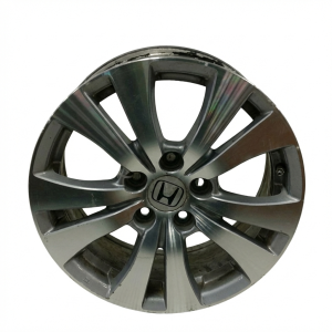 2014-2017 Honda Odyssey 17-inch 5 Double-Spoke Machined Silver Alloy Wheel (Used OEM)