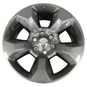 2019-2024 Ram 1500 Black 20x9 5-Spoke Painted Alloy Wheel (New OEM)