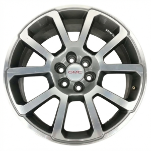2017-2022 GMC Canyon Silver 20x8.5 5-Spoke Machined Aluminum Wheel (Used OEM)