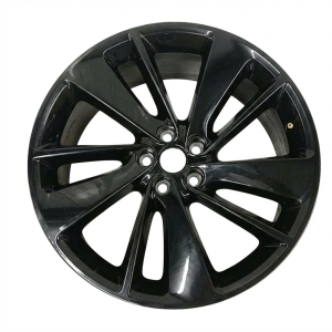2021-2025 Jaguar F-Pace Black 10-Spoke Gloss Black Alloy Wheel (New OEM)
