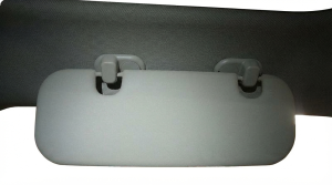 2016-2020 Mini Cooper Gray Sun Visor with Sunroof - Left (Driver) (Used OEM)