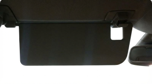 2012-2015 Mercedes-Benz ML350 Gray Secondary Sun Visor - Left (Driver) (Used OEM)