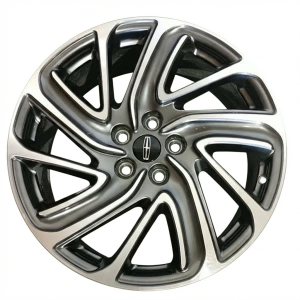 2020-2024 Lincoln Aviator Black 19-Inch 10-Spoke Machined Charcoal Alloy Wheel (Used OEM)