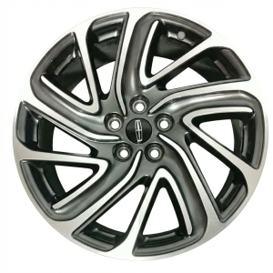 2020-2024 Lincoln Aviator Black 19-Inch 10-Spoke Machined Charcoal Alloy Wheel (New OEM)