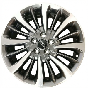 2019-2023 Lincoln Nautilus Black 16-Spoke Machined Charcoal Alloy Wheel (Used OEM)