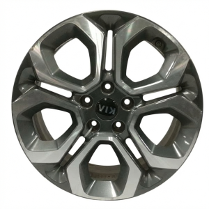 2020-2025 Kia Soul 18-Inch 5-Loop Spoke Machined Charcoal Alloy Wheel (Used OEM)
