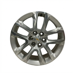 2018-2023 Chevrolet Traverse 10-Spoke Machined Silver Alloy Wheel (Used OEM)