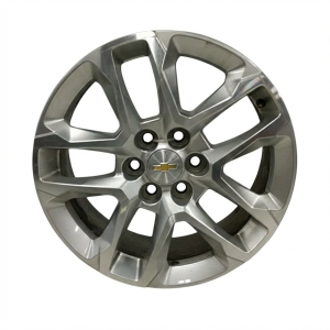 2018-2023 Chevrolet Traverse 10-Spoke Machined Silver Alloy Wheel (Used OEM)