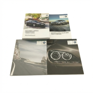 2014-2016 BMW 428i Owners Manual with Storage Cover (Used OEM)