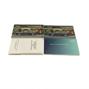 2020 Jeep Cherokee Owners Manual with Storage Cover (Used OEM)