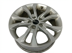 2020-2022 Kia Telluride Silver Split Spoke Painted Silver Alloy Wheel (Used OEM)