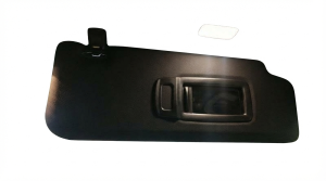 2018-2024 BMW X3 Black Sun Visor with Illuminated Vanity Mirror - Right (Passenger) (Used OEM)