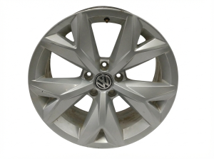 2018-2020 Volkswagen Atlas 18x8 Y-Spoke Painted Silver Alloy Wheel (Used OEM)