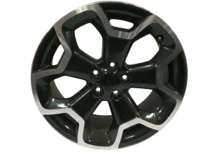 2013-2015 Subaru XV Crosstrek 17x7 Machined Charcoal Alloy Wheel (Used OEM)