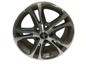 2013-2014 Ford Mustang Machined Charcoal Alloy Wheel (Used OEM)