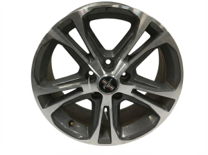 2013-2014 Ford Mustang Machined Charcoal Alloy Wheel (Used OEM)