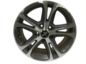 2013-2014 Ford Mustang Machined Charcoal Alloy Wheel (Used OEM)
