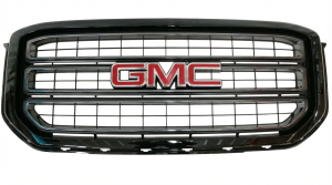 2015-2020 GMC Yukon XL Black Grille Assembly with Painted Surround (New OEM)