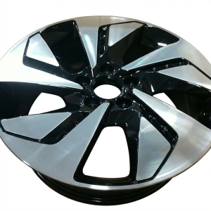 2015-2016 Honda CR-V Black 18x7 5-Spoke Machined Black Alloy Wheel (Remanufactured OEM)