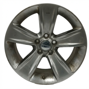 2015-2023 Dodge Charger 18-inch 5-Spoke Smoked Hyper Silver Alloy Wheel (Used OEM)
