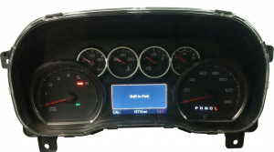 2022 Chevrolet Silverado 1500 Instrument Cluster with 4.2-Inch Multi-Color Display (Used OEM)