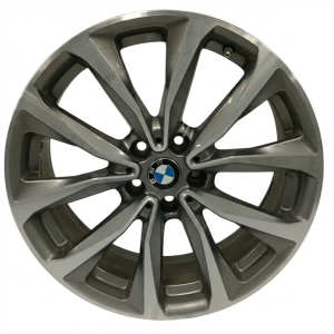 2018-2023 BMW X3 19x7.5 5-Spoke Machined Charcoal Alloy Wheel (Used OEM)