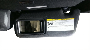 2019-2022 Lexus UX250h Gray Sun Visor - Right (Passenger) (Used OEM)