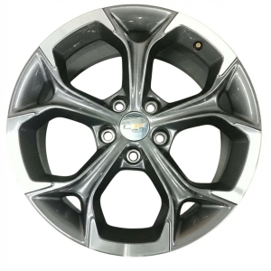 2019-2025 Chevrolet Malibu Black 5 Y-Spoke Machined Charcoal Alloy Wheel (Used OEM)