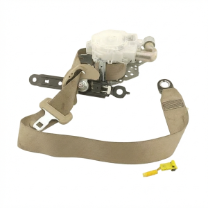 2011-2016 Toyota Venza Tan Seat Belt Assembly with Pretensioner - Front (Used OEM)