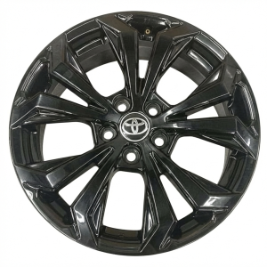 2022-2025 Toyota RAV4 Prime Black Painted Black Alloy Wheel (Used OEM)