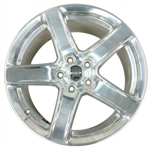 2017 Jeep Grand Cherokee 20x10 5-Spoke Polished Alloy Wheel (Used OEM)