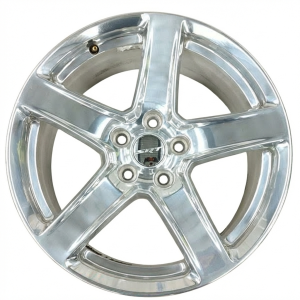 2017 Jeep Grand Cherokee 20x10 5-Spoke Polished Alloy Wheel (Used OEM)