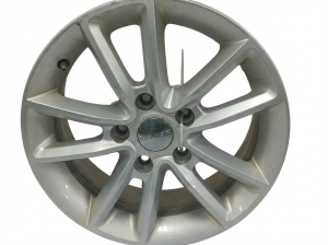 2013-2019 Dodge Journey Silver 17x6.5 10-Spoke Silver Painted Alloy Wheel (Used OEM)